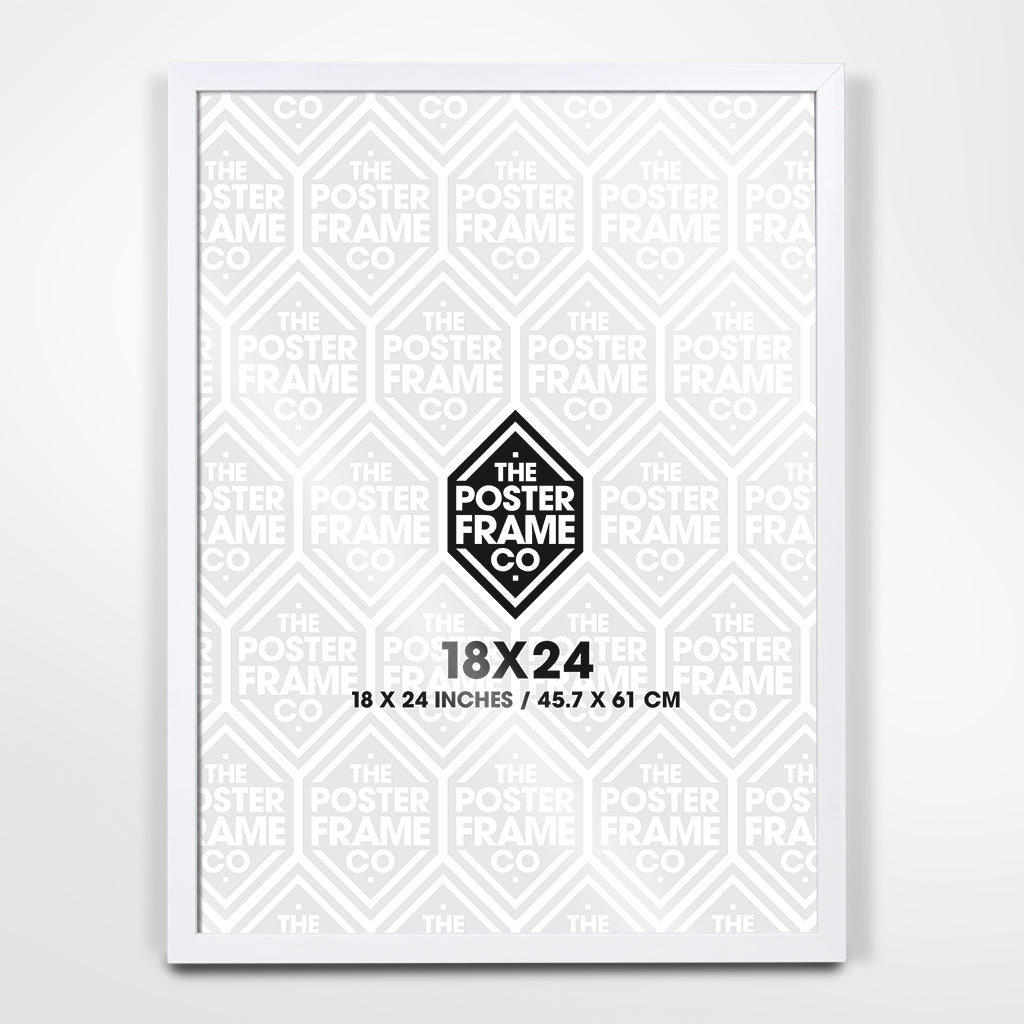 18x24 inch White Premium Poster frame