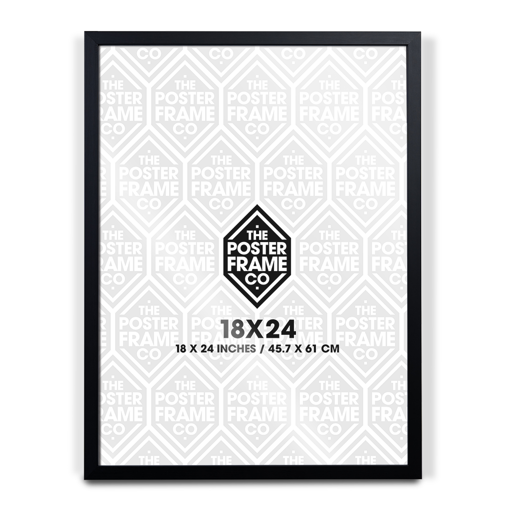 18x24 Inch Black Frame