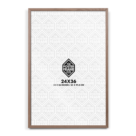 24x36 Inch Natural Wood Premium Poster Frame