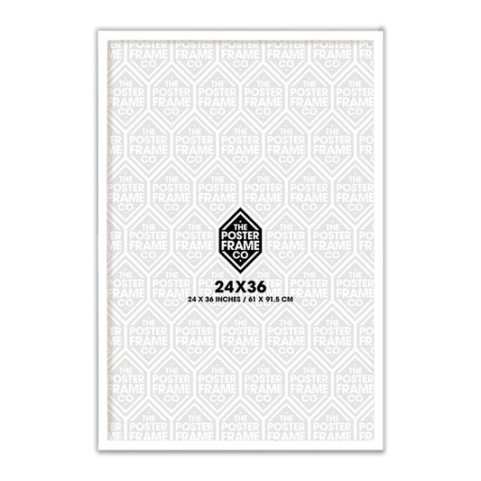 The Poster Frame Co 24x36 inch white frame