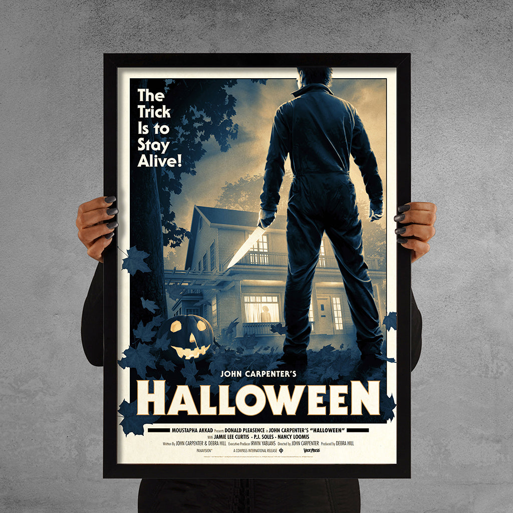 Halloween A2 Movie Poster Frame