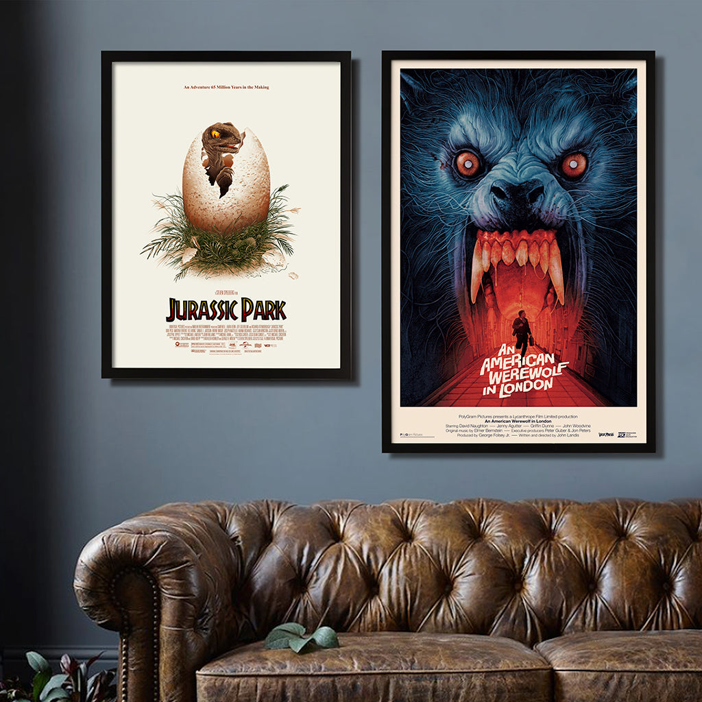 Poster Frames 18x24 inch with Jurassic Park by Dolly