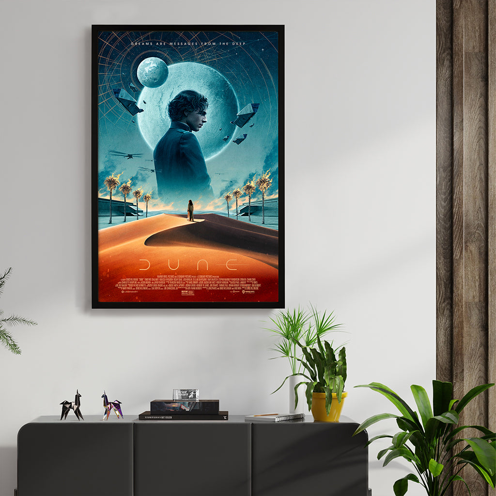 Poster Frame 24x36 inch with Dune by Matt Ferguson